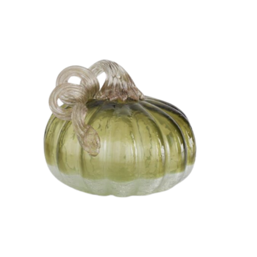 Small Green/Clear Pumpkin
